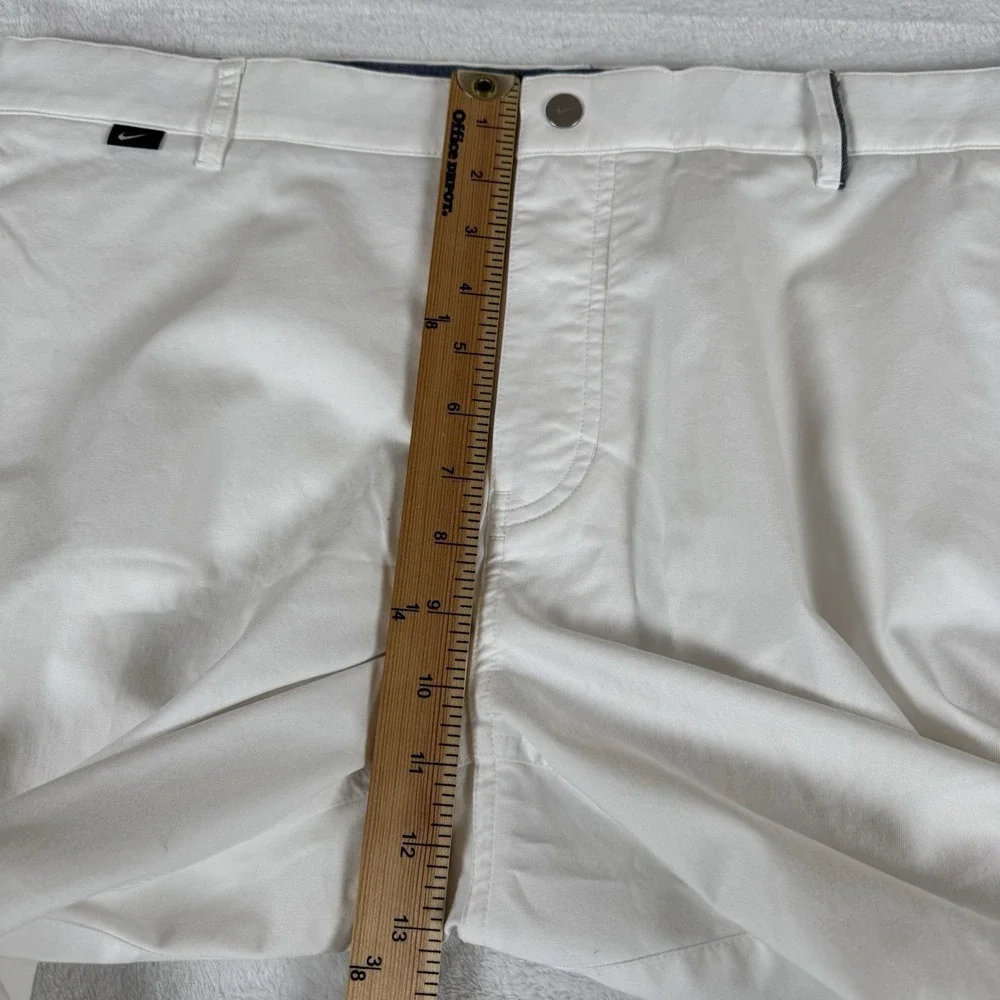 Nike Golf Modern Fit Stretch White Pants Mens 38x32